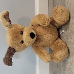 BUILD A BEAR brown tan Puppy Dog with floppy ears Retired brown sugar